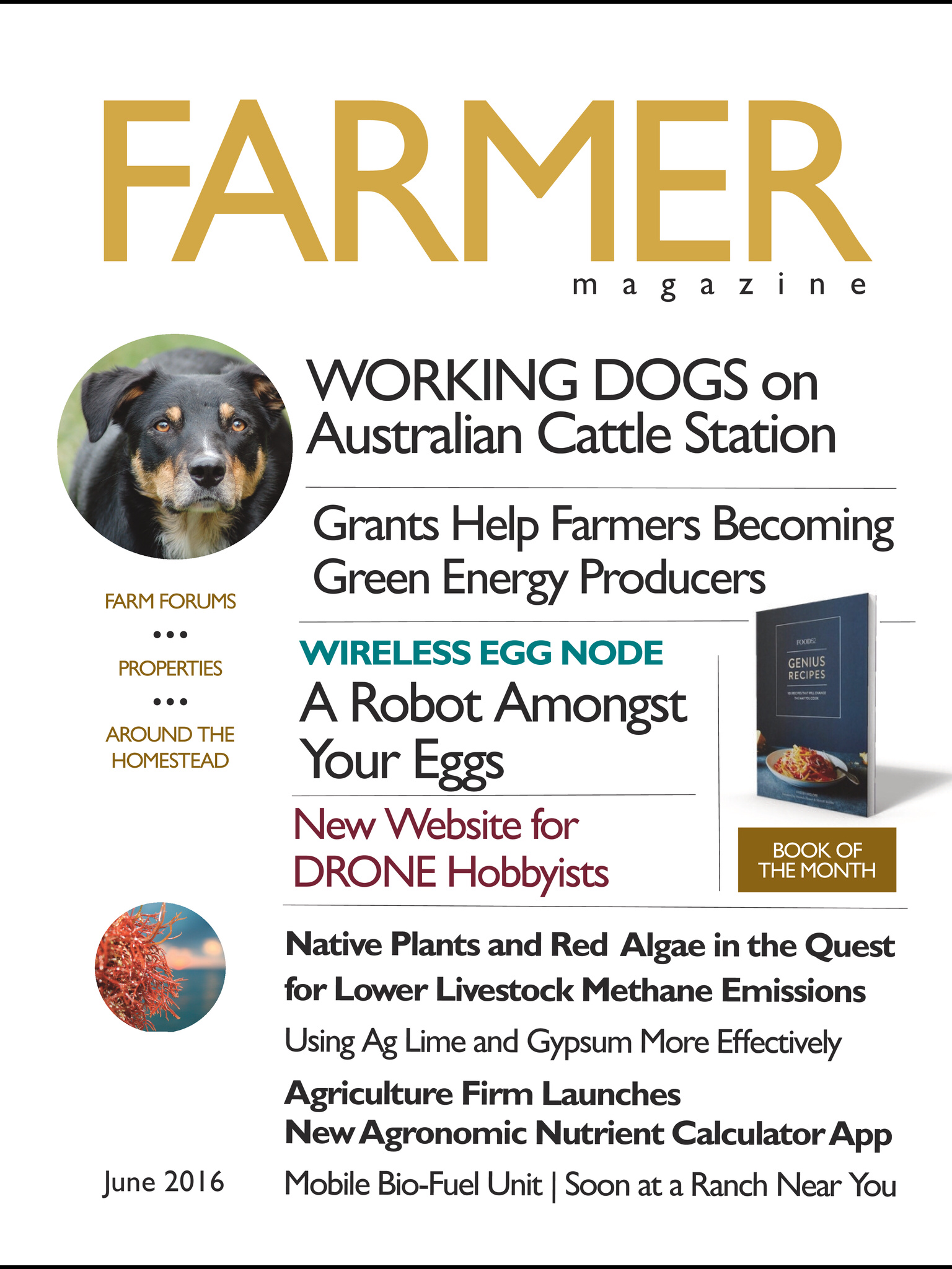 Farmer magazine June 2016 index